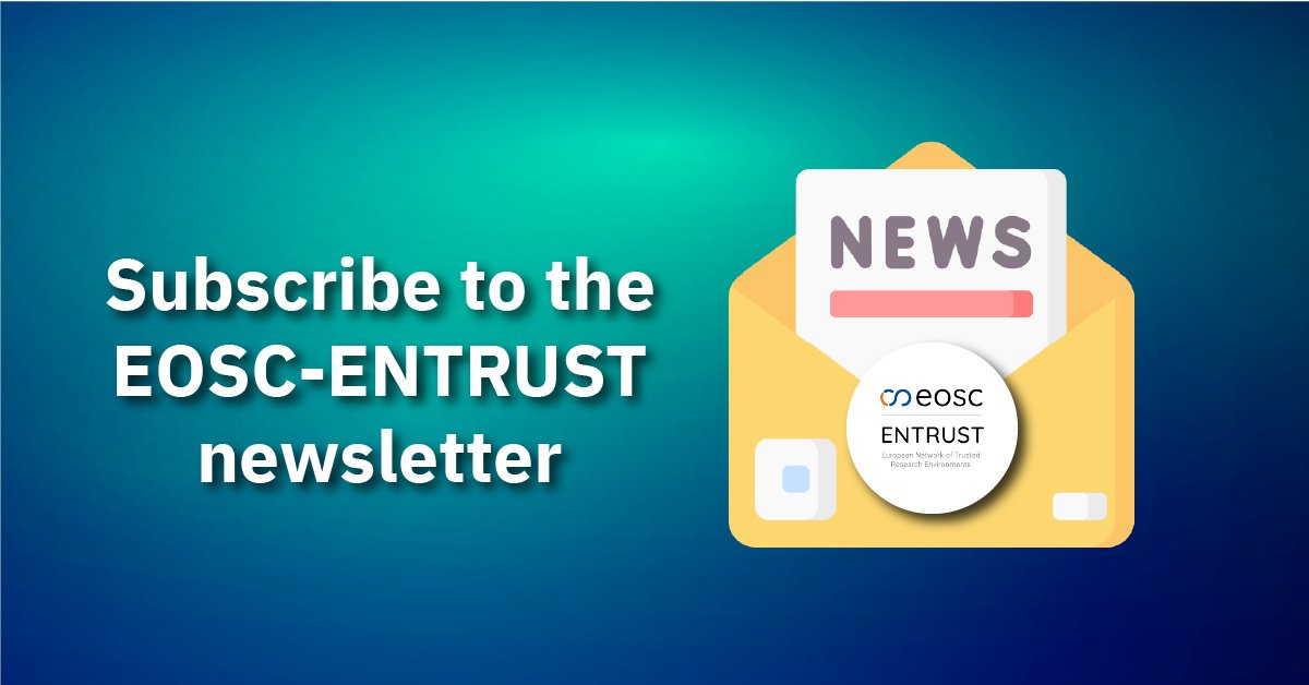eosc_entrust's tweet image. 👉 EOSC-ENTRUST quarterly newsletter provides the latest updates on the project. 📥 Subscribe now to receive the newsletter in your inbox next month:
loom.ly/U8z-LSI