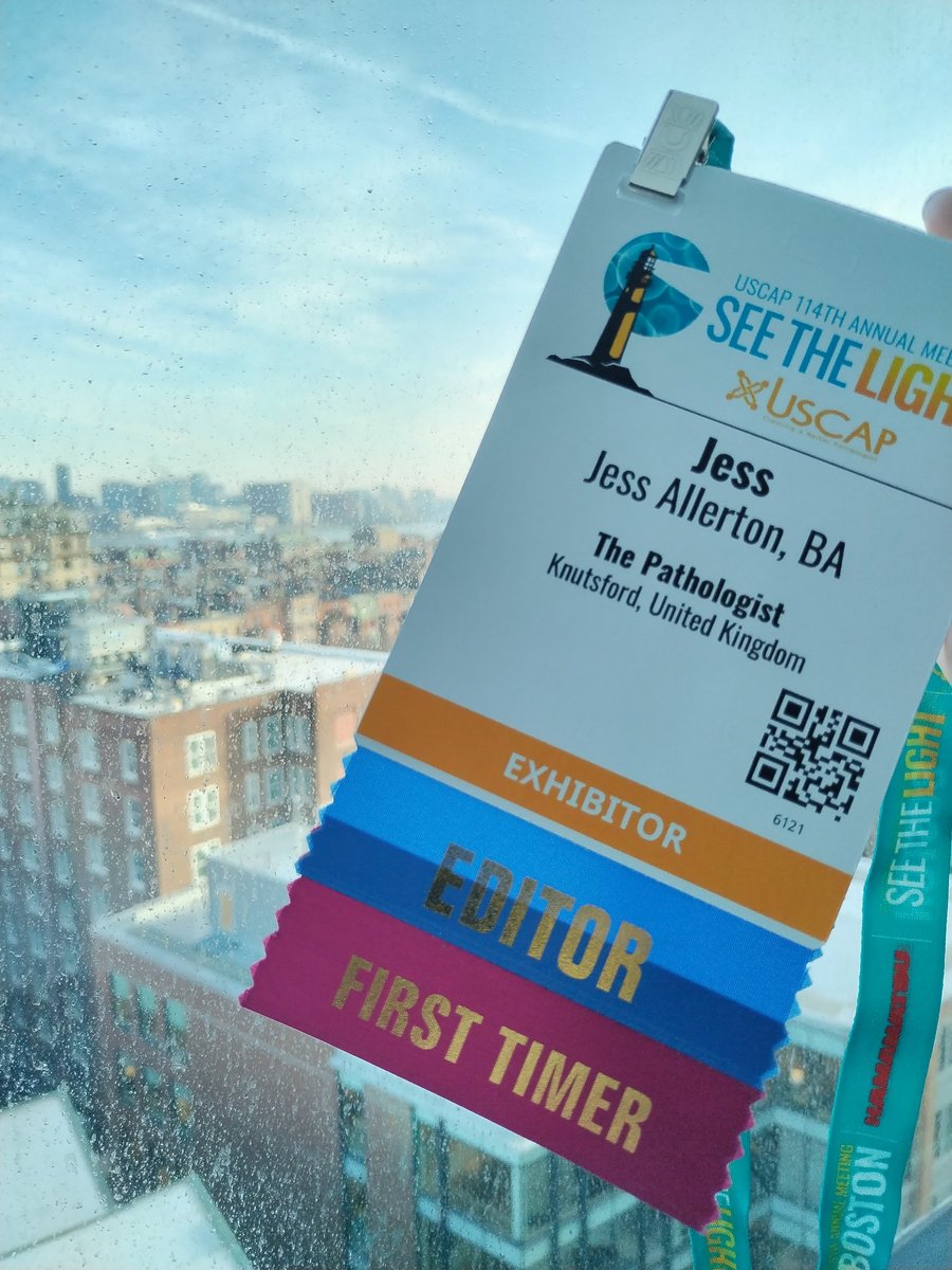 JessicaATexere's tweet image. Good morning Boston 🌞 the sun is out for #USCAP2025 day 2 👏🏼 make sure you come and say hi to the @pathologistmag team at booth 1032 #pathX #pathTwitter