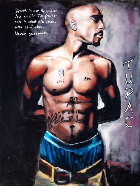 markcourage's tweet image. Art of the Day: "Tupac". Buy at: ArtPal.com/mccourage1?i=2…