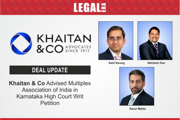 LegalEraGlobal's tweet image. Khaitan &amp;amp; Co Advised Multiplex Association Of India In Karnataka High Court Writ Petition

Link to read full News : legaleraonline.com/deal-street/kh…

#KhaitanCo #MultiplexAssociationOfIndia #PVRINOX #ConsumerLaw #LegalAdvisory #KarnatakaHighCourt