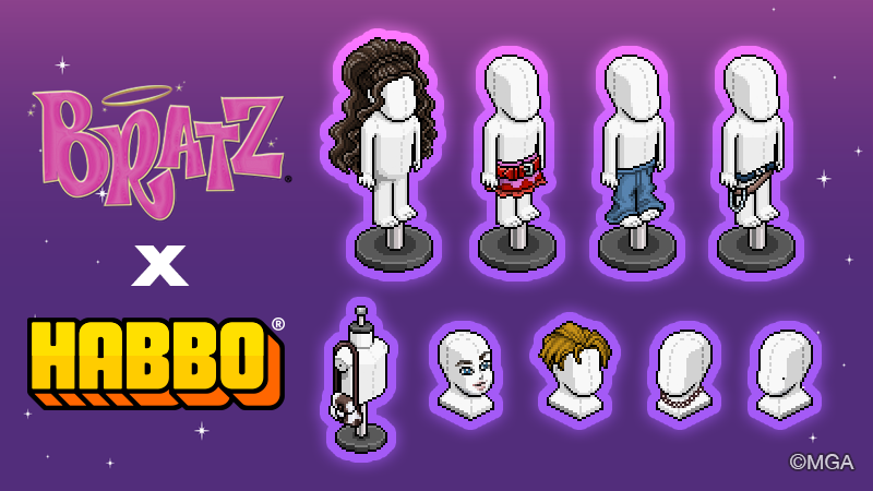 New BRATZ items now available in the Catalog on <a href="/Habbo/">Habbo</a> #habbo --&gt; habboinhabbo.it/articolo/6812
