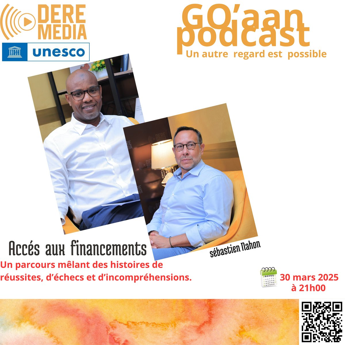 Pour soutenir DERE MEDIA, abonnez-vous à notre chaîne YouTube, suivez-nous et laissez-nous vos commentaires.
Go'aan podcast: accés aux financements 
 Date et heure de diffusion: le 30 mars à 21h. 
👉youtu.be/he_MFgfCfKU?si…