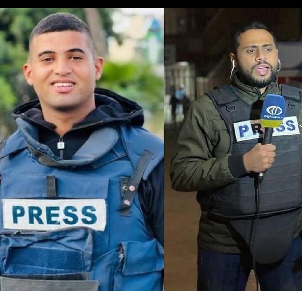 antoinette_news's tweet photo. Australian journalists who’ve STILL said and done nothing as hundreds of Palestinian peers are murdered—you’re a betrayal to our craft. So much for giving a voice to the voiceless and speaking truth to power.

Rest in power Hossam &amp; Mohammed. https://t.co/gMLh7Bhy1z