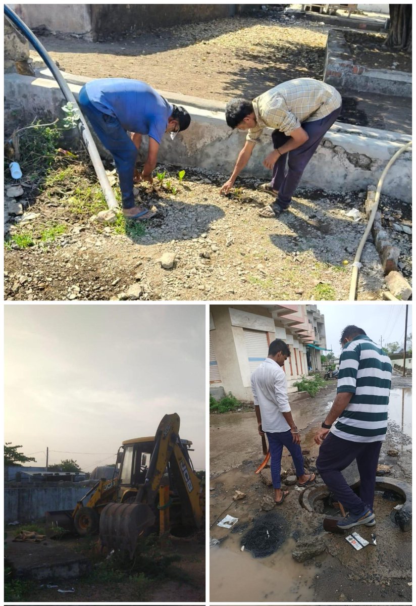 ➡️"વિશ્વ જળ દિવસ" -" સ્વચ્છ જળ ઉજવલ કલ" અભિયાન અંતર્ગત હેઠળ દેવભૂમી દ્વારકા જિલ્લાના ગામોમા પ્લાસ્ટીક મૂક્ત બનાવવા માટે ડ્રેનેજ સિસ્ટમની સાફ સફાઈ #WorldWaterDay2025 <a href="/CMOGuj/">CMO Gujarat</a> <a href="/SBMR_Gujarat/">Swachh Bharat Mission- Gramin, Gujarat</a> <a href="/RaghavjiPatel/">Raghavji Patel</a> <a href="/DdoDwarka/">District Panchayat DevbhumiDwarka</a>