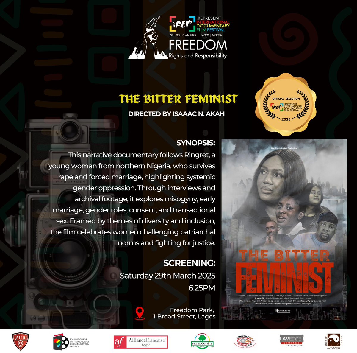 Step into stories that matter!. From bold narratives to untold truths, IREP brings you films that challenge perspectives and celebrate authentic storytelling. 

See you there!🤗

#BeyondTheScreen #FreedomRightsResponsibility
#15YearsOfIREP #IREP2025