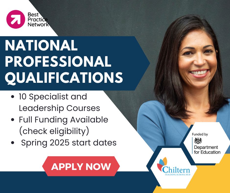 Chiltern Teaching School (@chilterntsh) on Twitter photo ***DEADLINE TOMORROW!***
✏️ Last chance to apply for your NPQ today
🌟10 incredible courses available
🌼Spring 2025 start
⏩Find out more at: teaching-school.co.uk/NPQ/ <a href="/bestpracticenet/">BestPracticeNetwork</a> #NPQs #Deadline ***DEADLINE TOMORROW!***
✏️ Last chance to apply for your NPQ today
🌟10 incredible courses available
🌼Spring 2025 start
⏩Find out more at: teaching-school.co.uk/NPQ/ <a href="/bestpracticenet/">BestPracticeNetwork</a> #NPQs #Deadline