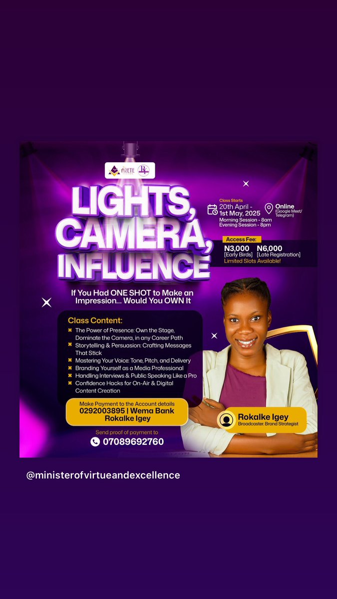 M_o_r_n_a's tweet photo. Another day! We rise by 50 orders.....Still sleeping?
The Game-Changer
This isn’t just another course. It’s THE course.
If you want to stand out, this is where you start. 🚀
📩 Join in NOW. You know you need this.
#LightsCameraInfluence #TakeTheStage https://t.co/OOb0iHbkwd