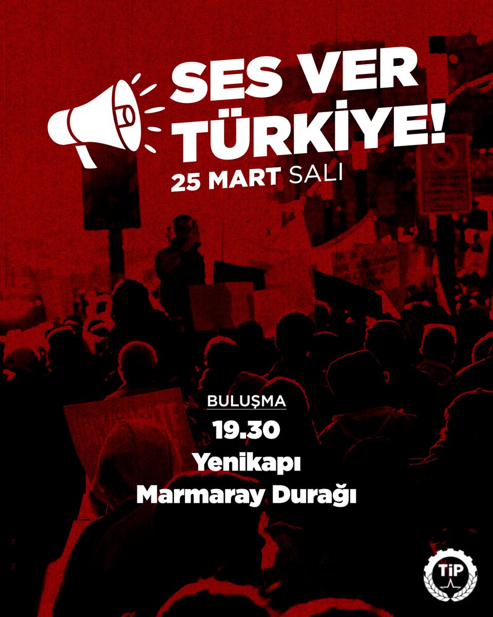 Halk iradesini yok sayan bu darbe girişimini boşa çıkaracak!

Ülkemizin saray karanlığında kaybedecek vakti kalmamıştır. Saraçhane'ye yürüyoruz. Birlikte direneceğiz, dayanışmayla kazanacağız!
#SesVerTürkiye