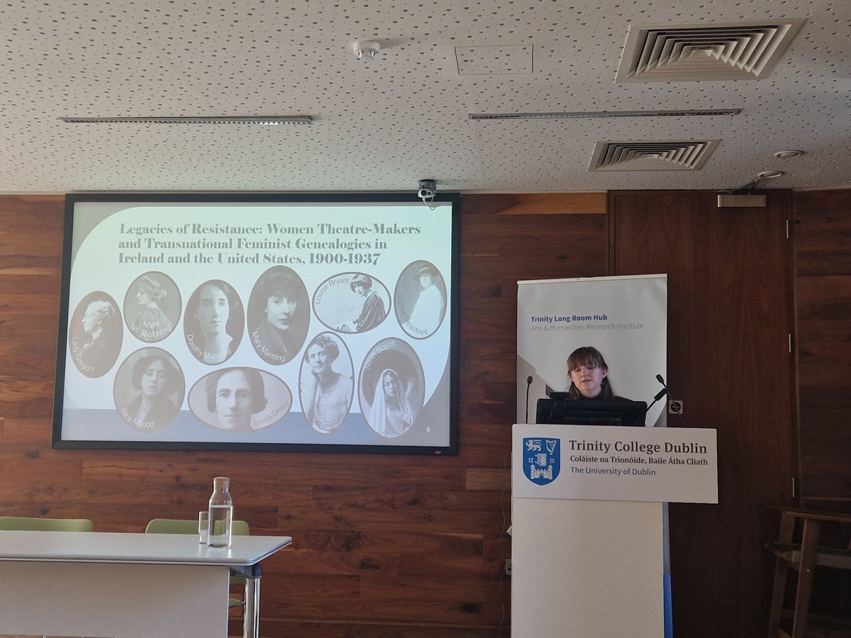 Melissa Sihra (@melissasihra) on Twitter photo Congratulations to my brilliant PhD student Nora Grimes! An inspirational research paper on #LadyGregory, #NeithBoyce &Transnational Feminist Historiography <a href="/TLRHub/">Trinity Long Room Hub</a> <a href="/tcddublin/">Trinity College Dublin</a> Congratulations to my brilliant PhD student Nora Grimes! An inspirational research paper on #LadyGregory, #NeithBoyce &Transnational Feminist Historiography <a href="/TLRHub/">Trinity Long Room Hub</a> <a href="/tcddublin/">Trinity College Dublin</a>