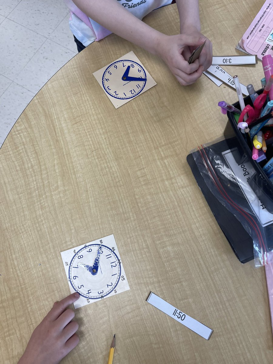 mrslaquerre's tweet photo. Finishing up our time unit with a little time travel around the room  😜@JohnApostleOCSB https://t.co/iWRxbKFroK