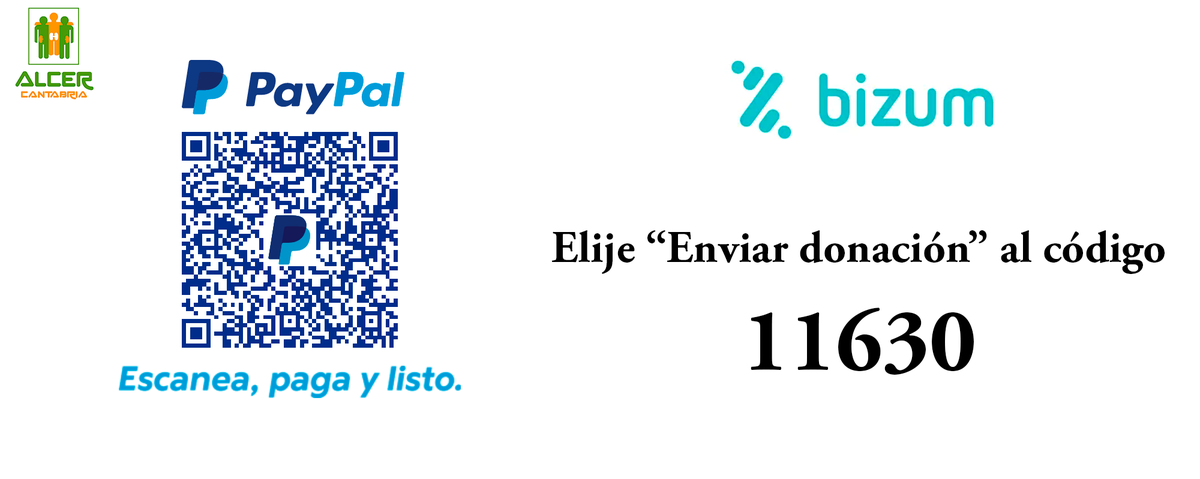 Si quieres colaborar económicamente a nuestra labor asistencial y de difusión de la enfermedad renal crónica y su prevención, y la sensibilización en favor de la donación de órganos ahora cuentas con una nueva posibilidad sencilla y rápida: donaciones por Bizum.