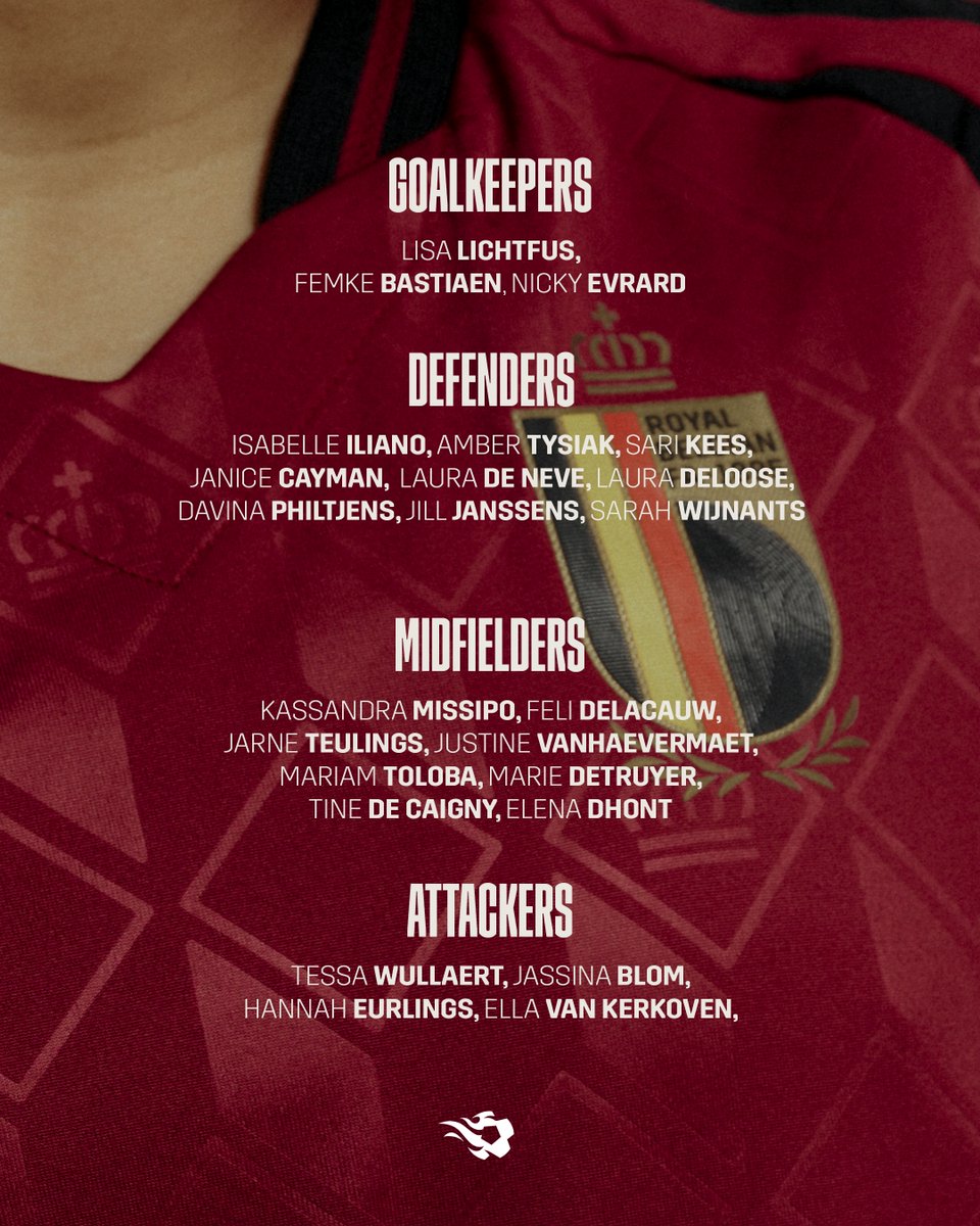 BelRedFlames's tweet photo. These 24 Flames will take on England in a double confrontation. #FLAMETIME https://t.co/jDDEzCTpcU