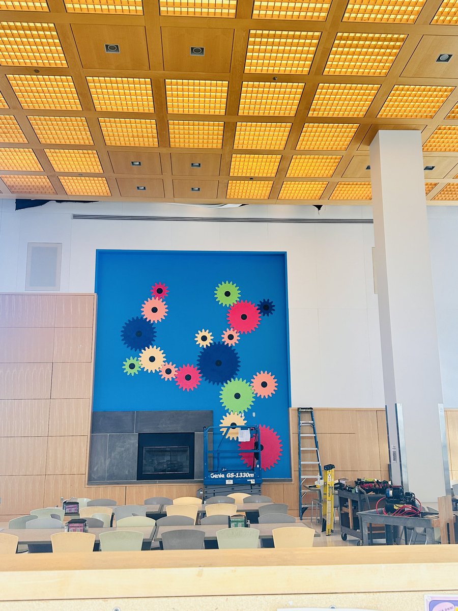 “I am a mechanical engineer and an artist.” 

Check out our latest story, “Turning Together: a New #Art Installation by Junior Maya McKone-Sweet,” to see how Maya brought her installation to life, adding joy and color to the Olin community: olin.edu/articles/story… #olincollege