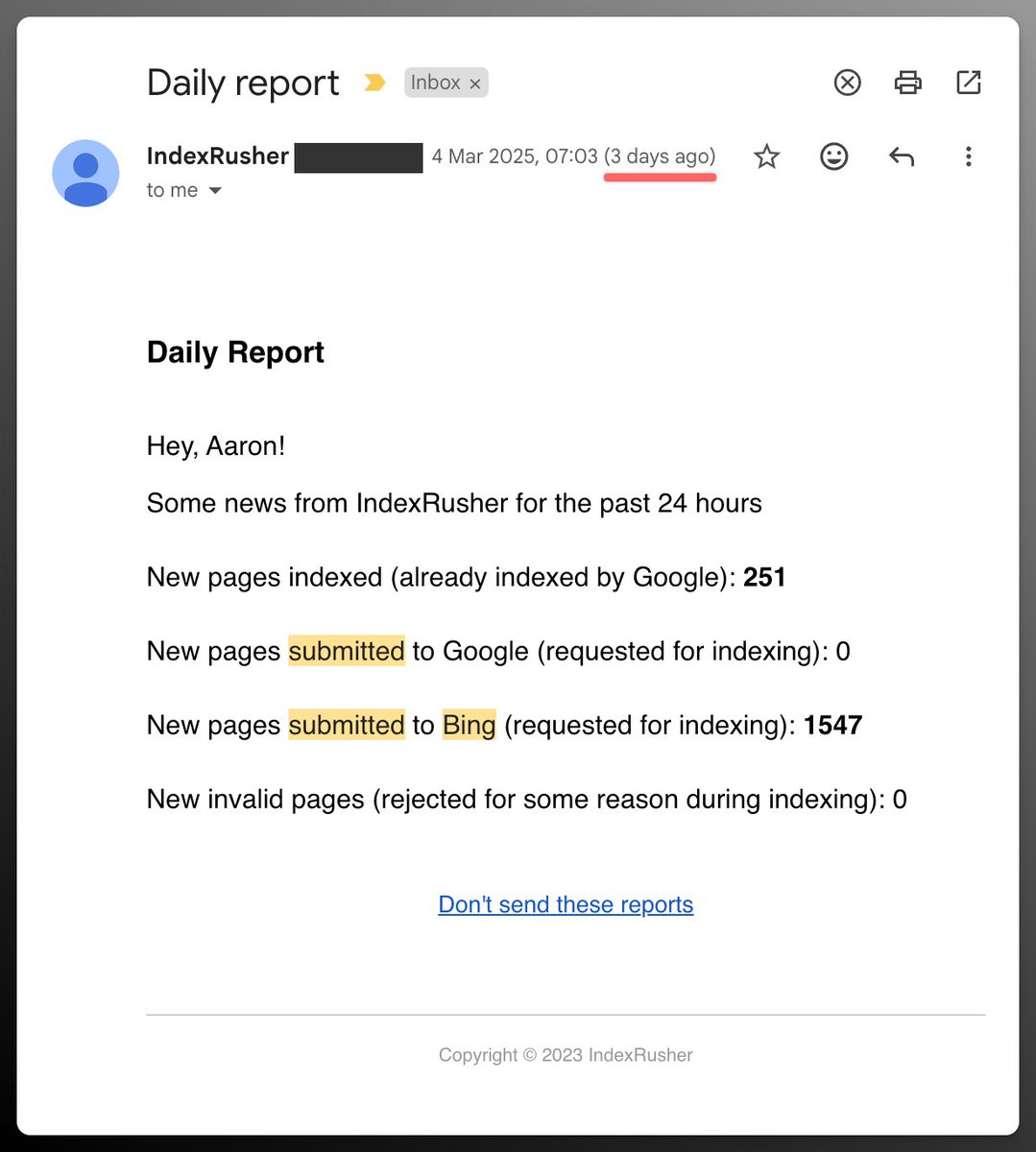 Saw my first search results from Bing.

Used IndexRusher by <a href="/johnrushx/">John Rush</a>

Happy to see it really works! Link below.