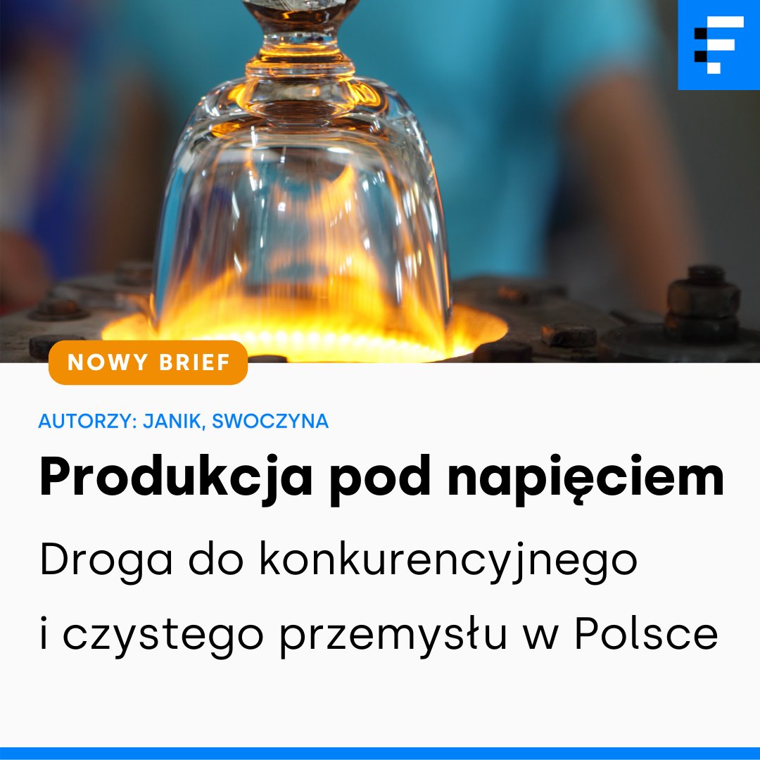 Nowa publikacja🆕

Dekarbonizacja przemysłu to warunek utrzymania konkurencyjności 🇵🇱 gospodarki i budowania odporności UE na ryzyka zewnętrzne. 1 z najbardziej efektywnych i dostępnych rozwiązań to elektryfikacja ciepła procesowego przy wykorzystaniu OZE.
shorturl.at/6xEt6