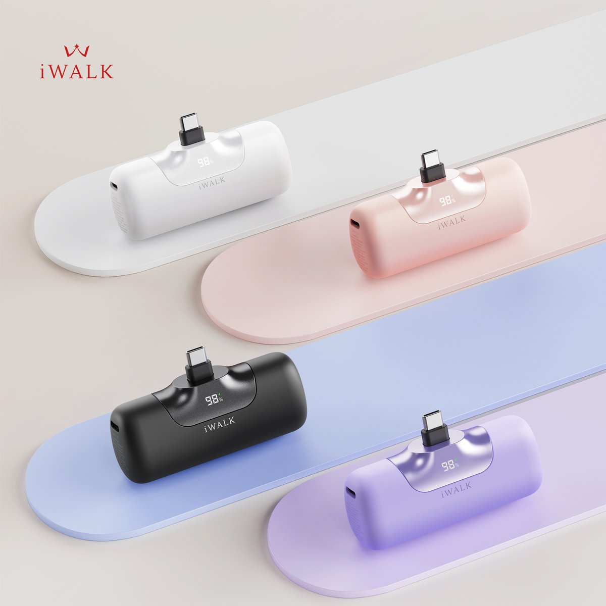 iWALKOfficial's tweet image. Charge in style with the iWALK LinkPod 5! 🌟 Compact, sleek, and magnetic, this 4-color charger keeps you powered up anytime, anywhere! 🌈 Fast charging at your fingertips. 🔋

Spring Sale 🌸
March 25th - March 31st
UP TO 50% OFF! 🎉
#iWALK #LinkPod5 #PortableCharger #SpringSale