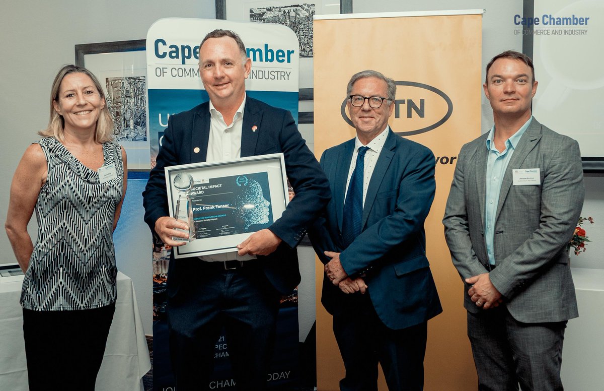 Centre for Epidemic Response & Innovation (CERI) (@ceri_news) on Twitter photo Congratulations to the <a href="/SACEMA_SU/">SA Centre for Epidemiological Modelling & Analysis</a> team at CERI for winning the Societal Impact Award at the Cape Chamber’s Academic Innovation Awards!
Recognised for bridging research and real-world impact in public health. Read more: ceri.org.za/news/?token=842 #ScienceImpact #PublicHealth Congratulations to the <a href="/SACEMA_SU/">SA Centre for Epidemiological Modelling & Analysis</a> team at CERI for winning the Societal Impact Award at the Cape Chamber’s Academic Innovation Awards!
Recognised for bridging research and real-world impact in public health. Read more: ceri.org.za/news/?token=842 #ScienceImpact #PublicHealth