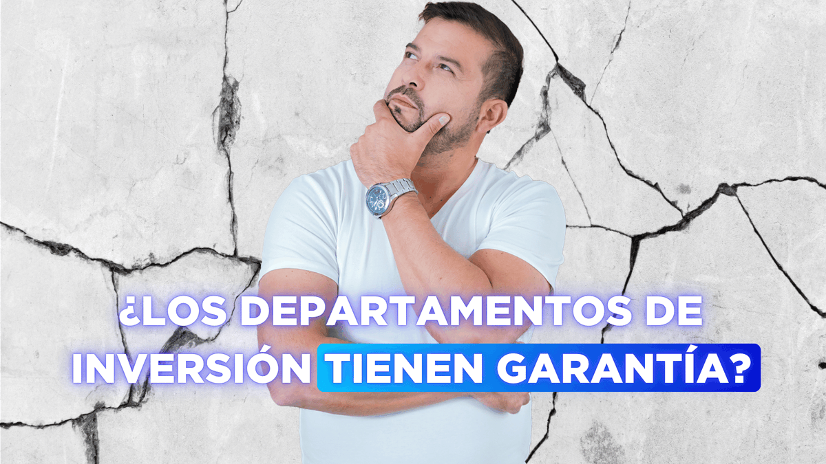 Prácticamente al comprar cualquier cosa siempre existe un periodo de garantía, ¿pero este es el mismo caso para los departamentos de inversión o cómo funciona? No te pierdas nuestro live de hoy 👉youtube.com/live/aJ5JrgWSz…