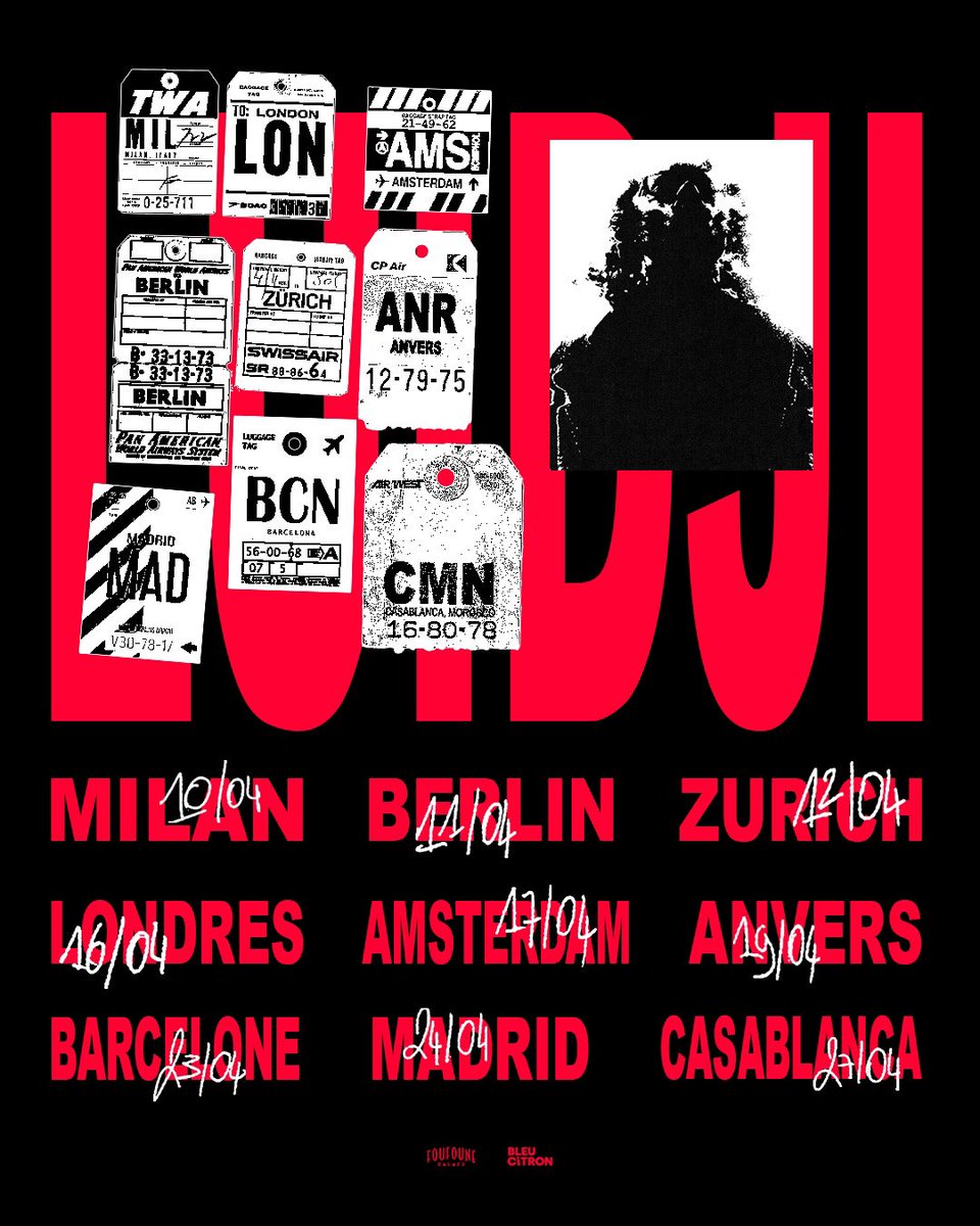 J-15 avant la tournée européenne + Casablanca 🇲🇦🇪🇺

📆 Europe Tour 
bit.ly/4caJhUn

Billetterie par ville 🎫⤵️⤵️