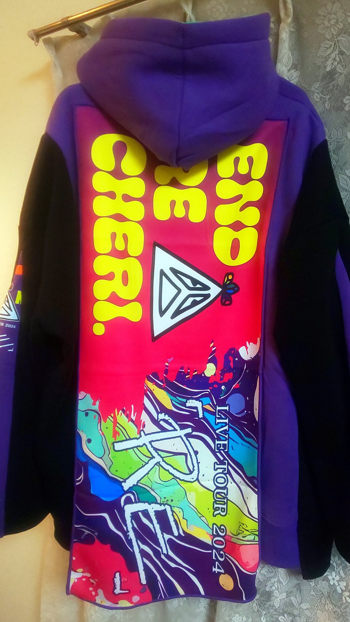 .ENDRECHERI.　リメイクパーカー ポストカード付き ENDRECHERI.リメイクパーカー ポストカード付き