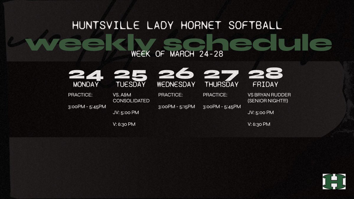 Huntsville Softball (@huntsvillesb) on Twitter photo 