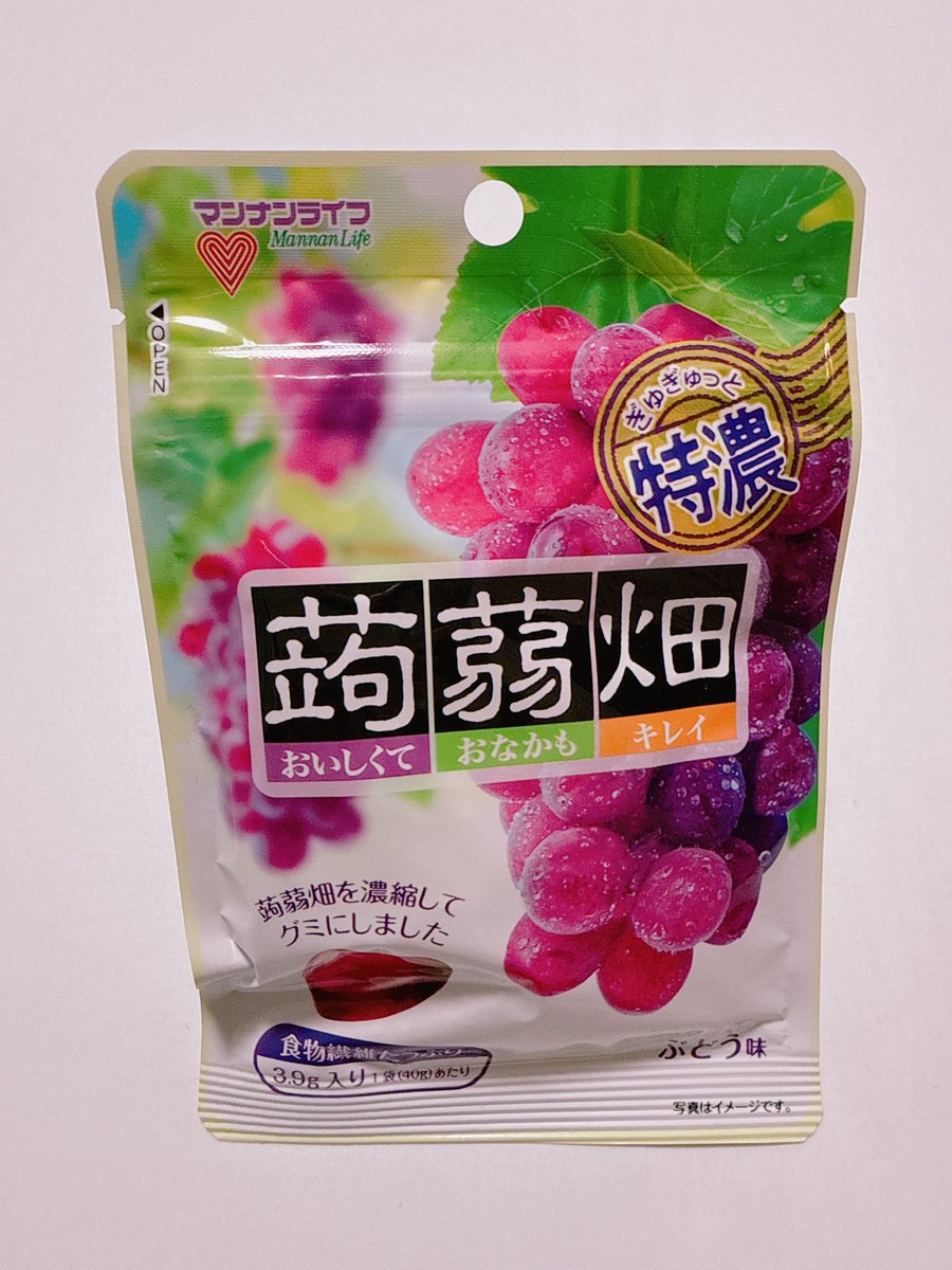 ぎゅぎゅっと特濃蒟蒻畑グミ(群馬県限定) 蒟蒻畑じゃない要素が