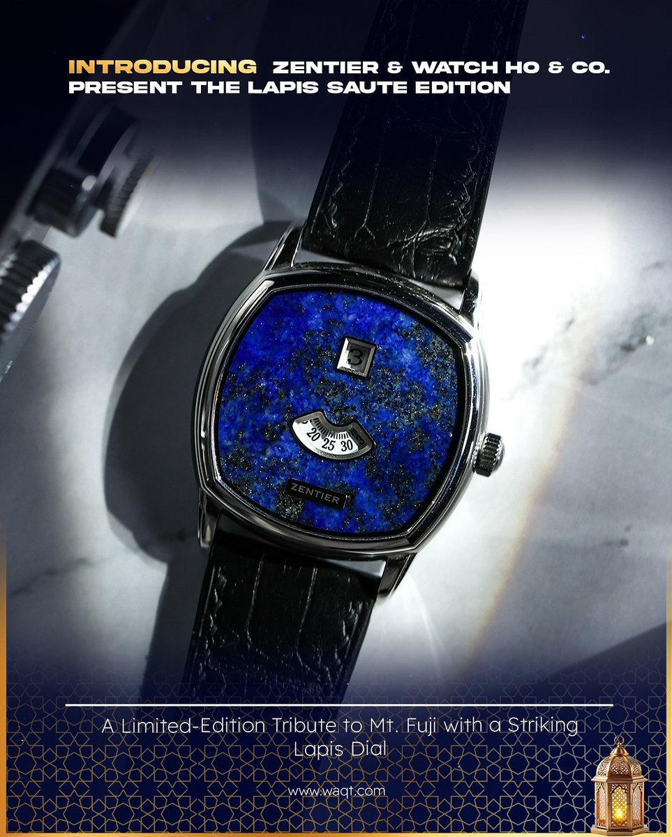 WaqtWatches's tweet photo. لقراءة المقال كاملا، زوروا وقت الرابط في البايو
For full article in English visit "Waqt" link in bio

#waqtwatches #waqt #middleeastwatches #arabwatches #waqt_zentier #zentier #jumphour #lapislazuli #waqt_ramadan2025 #ساعات #ساعات_وقت #وقت #waqt_Watch_Ho https://t.co/5AH81lejGU