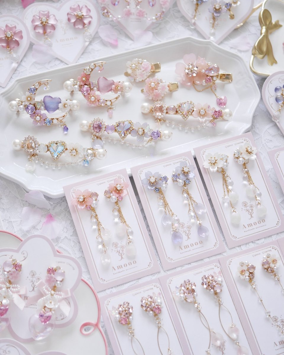 この後21時から🌸🌙💙 𓂃𓈒 𓂂𓏸
新作発売いたします♡♡