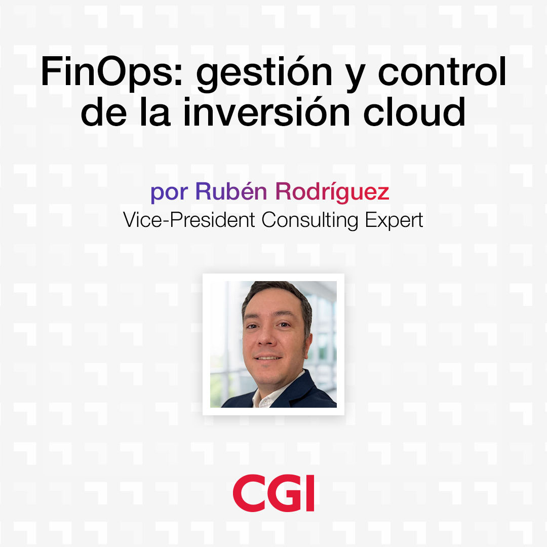 “De forma simultánea al avance de la cloudificación, la práctica de FinOps continúa ganando relevancia en empresas y organizaciones como aliada de primer orden”, comenta Rubén Rodríguez, Vice-President Consulting Expert de CGI, en @digitalbizmg: bit.ly/4c4oRwg