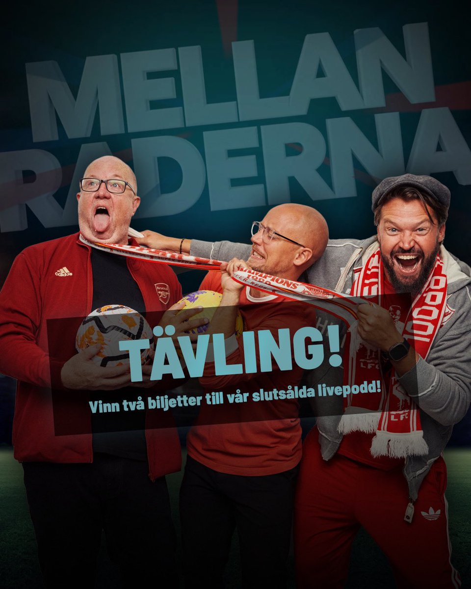 Mellan Raderna Fotboll tweet media
