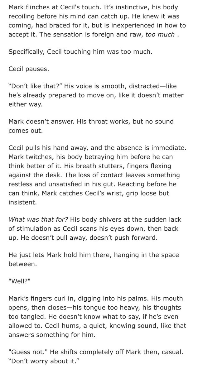 urkittyg's tweet photo. another mark x cecil oneshot fic finished and actually uploaded this time
#markcil / #marcil nation has deployed another bomb
πhttps://t.co/dFm10yyHrX https://t.co/T6TauYmgtB