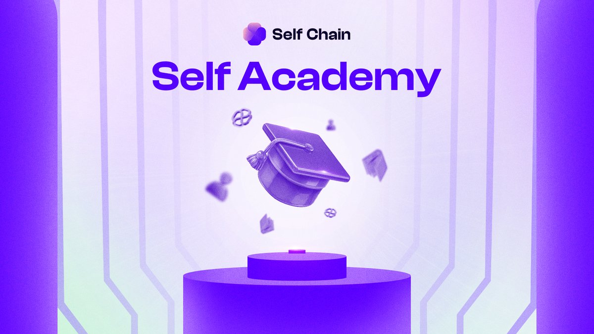 📚 Introducing Self Academy!

We’re excited to roll out Self Academy, a dedicated hub for understanding Self Chain and the broader Web3 space.

This educational initiative is designed to equip users and builders with the knowledge they need to navigate Self Chain’s products,