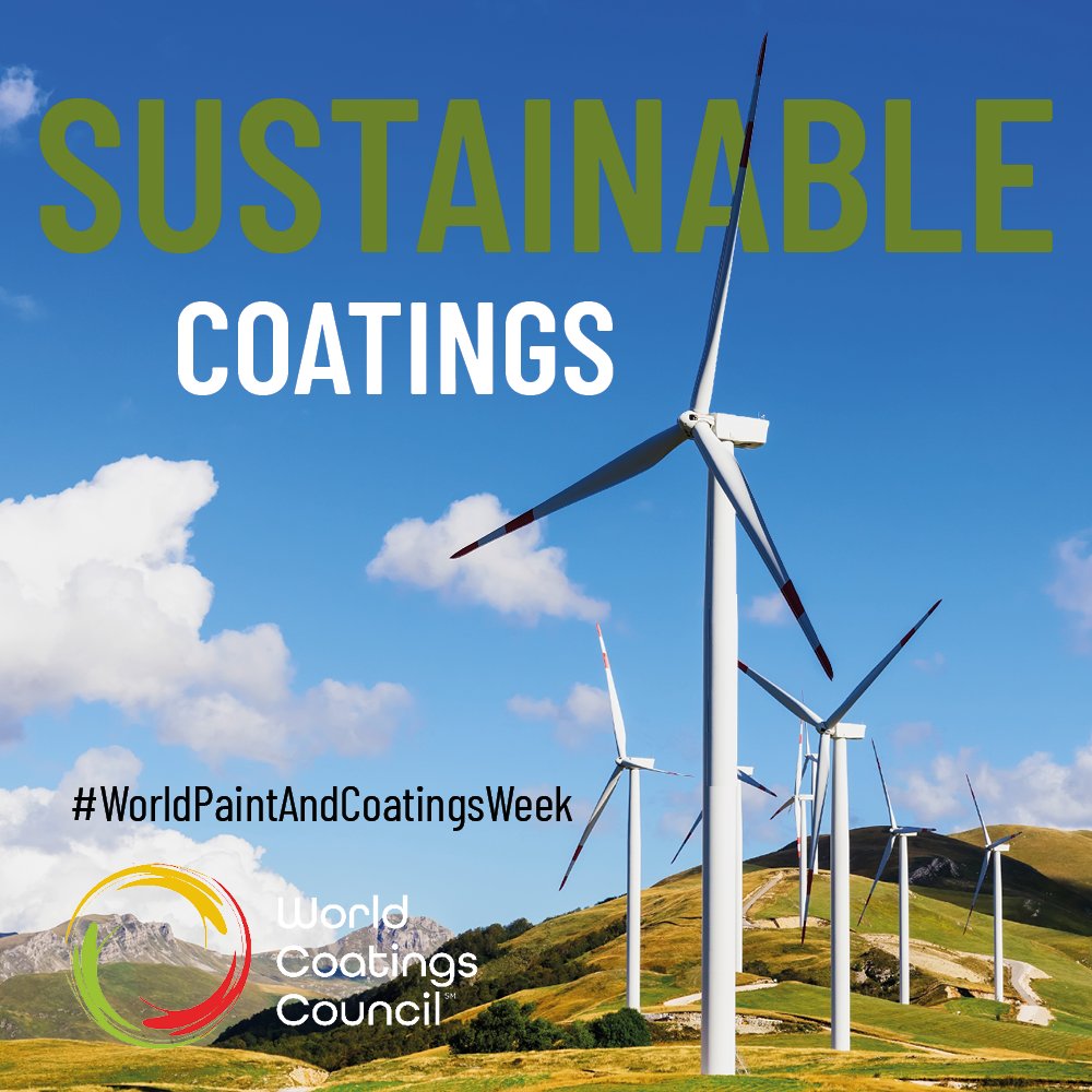 coatings_world's tweet photo. Coatings play a fundamental role in saving resources: they help reduce the environmental footprint as they extend product life cycles or make them more suitable for recycling.

WCC Sustainability Report: https://t.co/8WzCYllF6Z

#WorldPaintAndCoatingsWeek
#SustainableCoatings https://t.co/QFntrCdSDc