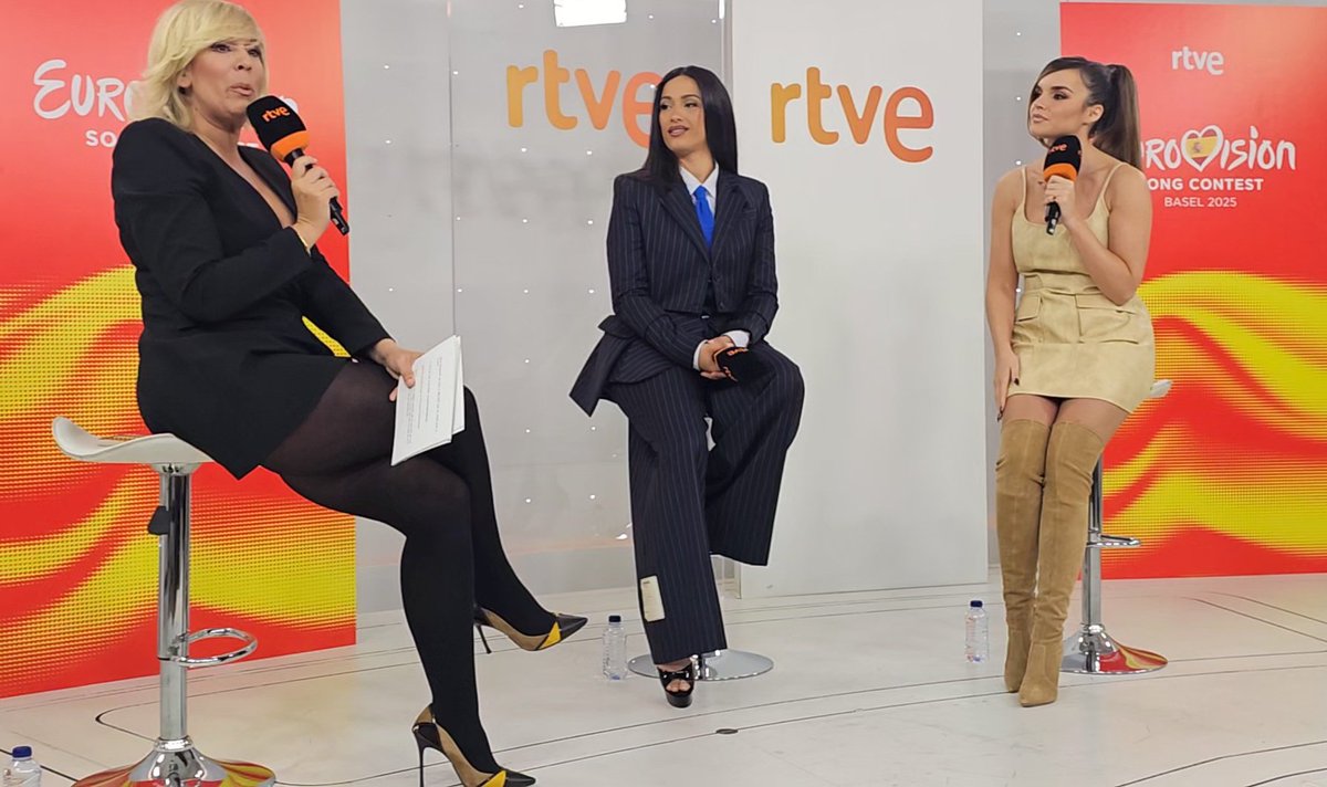 Hoy "Esa Diva" se pronuncia en plural #Eurovisión2025 #Spain12points #Chanel #Melody