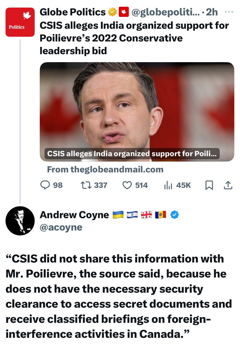 If you love Canada, you’re not voting for this compromised tool. 

Get serious.