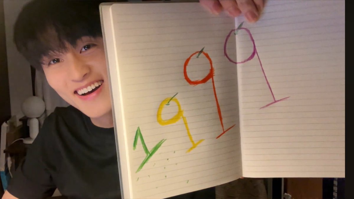 คลิปใหม่ของมาร์คน่ารักมากมานั่งวาดรูป1999 ให้ดู สีหักก็โชว์ให้ดูอีก หล่อน่ารักไปหมด