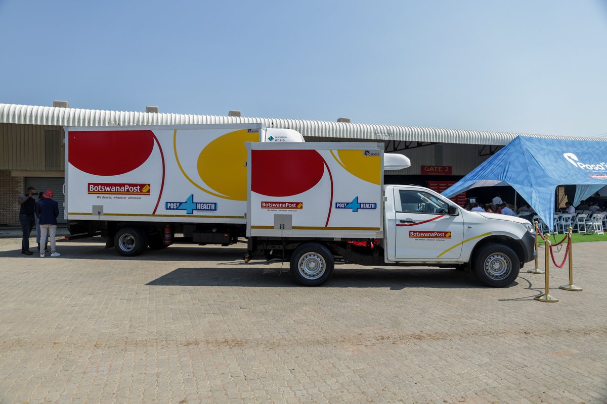 UPU_UN's tweet image. 🩺#Post4Health: Transforming #HealthcareLogistics in #Botswana

Botswana is improving healthcare accessibility in remote areas through the UPU Post4Health project. Integrating energy-efficient #ColdChainLogistics will enhance medical supply distribution.

bit.ly/4j5762l