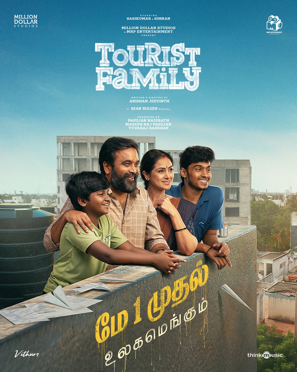 hariganesh772's tweet photo. Double dhamaka on #MayONE 

My fav @Suriya_offl - #Retro 💯
Promising  director @Abishanjeevinth - #TouristFamily ❤️

Let's celebrate both the films on May 01 🔥❤️ Can't wait https://t.co/31Ay4vAhjw