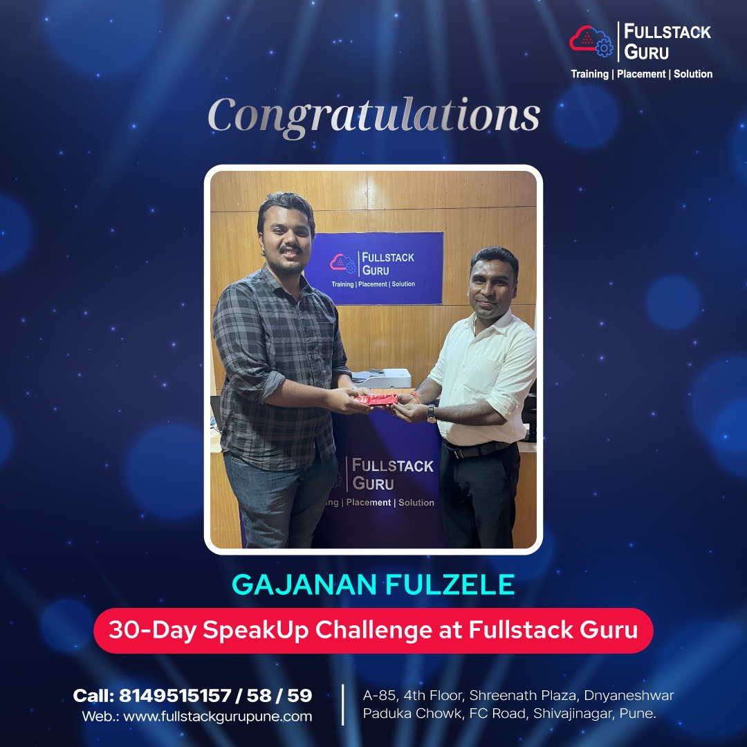 FullStackGuru1's tweet photo. SpeakUpChallenge at Fullstack Guru! 🎤

#congratulations🎉 #softskills
#careerhelp #interviewpreparation #careerbuilder #careercoaching #softskillstraining #buildcareer #careersuccess #codingdays #careeropportunities #careergrowth #softskillsdevelopment #softskillsmatter https://t.co/wHBwMBjKzE
