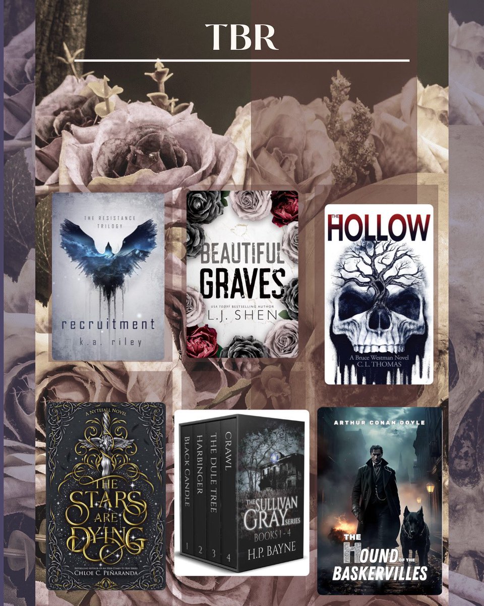 StygiaAtlas's tweet image. The 6 books I plan on reading next month #bookreader #booklover #bookcollector
