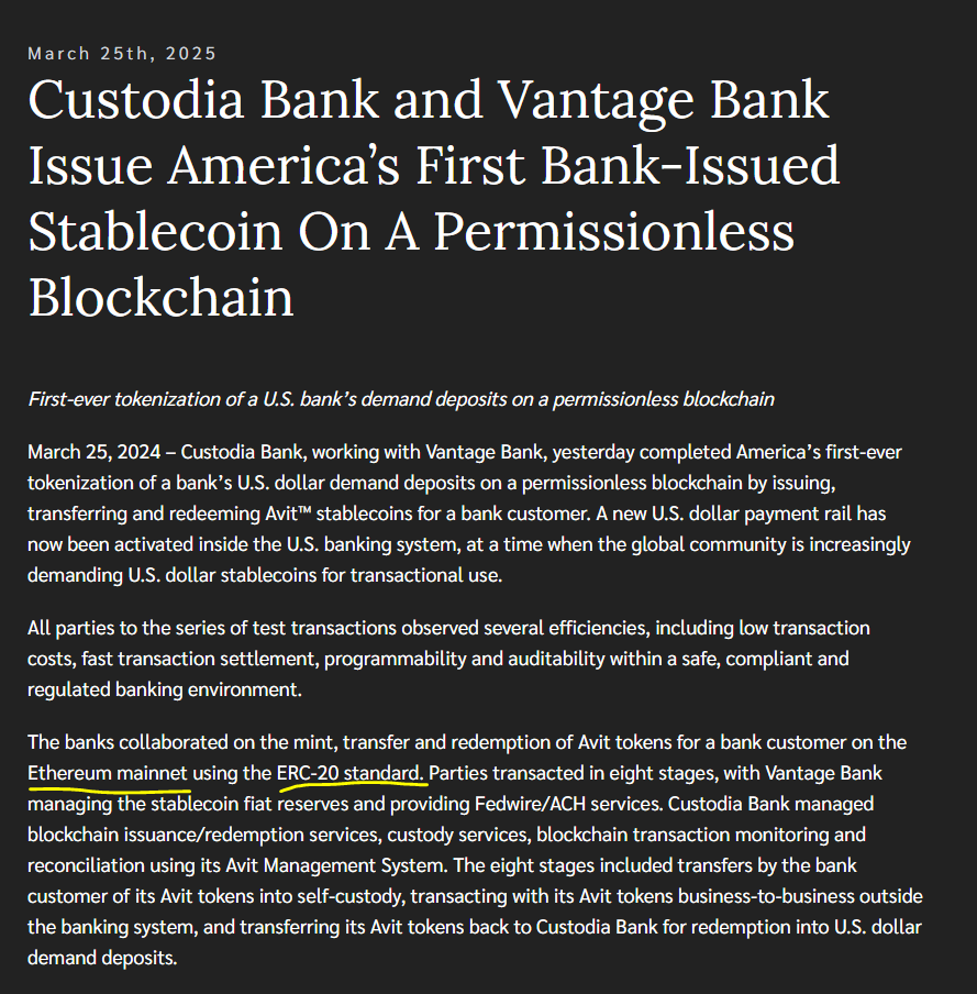 Bitcoin Maxi Issues Stablecoin on Ethereum