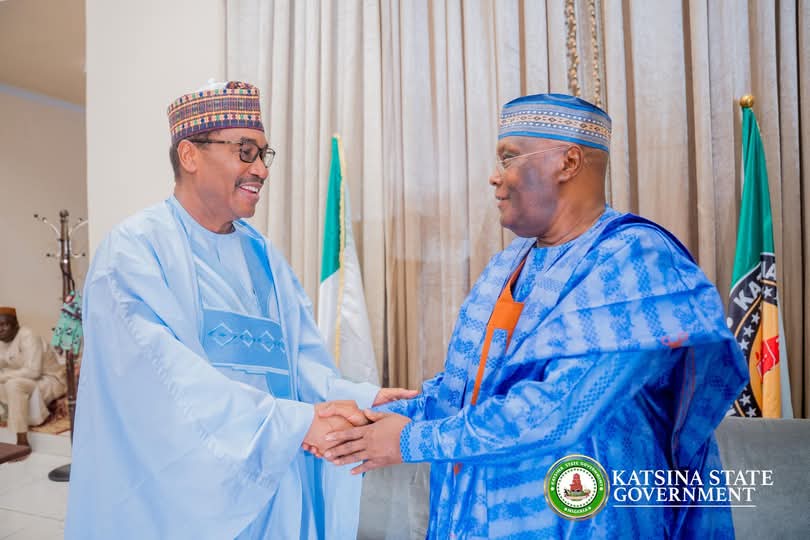 Abdulrasheed Iliyasu Yandoma (@abdurlsheed) on Twitter photo Earlier today, former Vice President Atiku Abubakar offered his condolences to Katsina state Governor His Excellency Malam <a href="/dikko_radda/">Dikko Umaru Radda, Ph.D. CON.</a> following the loss of his mother. Earlier today, former Vice President Atiku Abubakar offered his condolences to Katsina state Governor His Excellency Malam <a href="/dikko_radda/">Dikko Umaru Radda, Ph.D. CON.</a> following the loss of his mother.