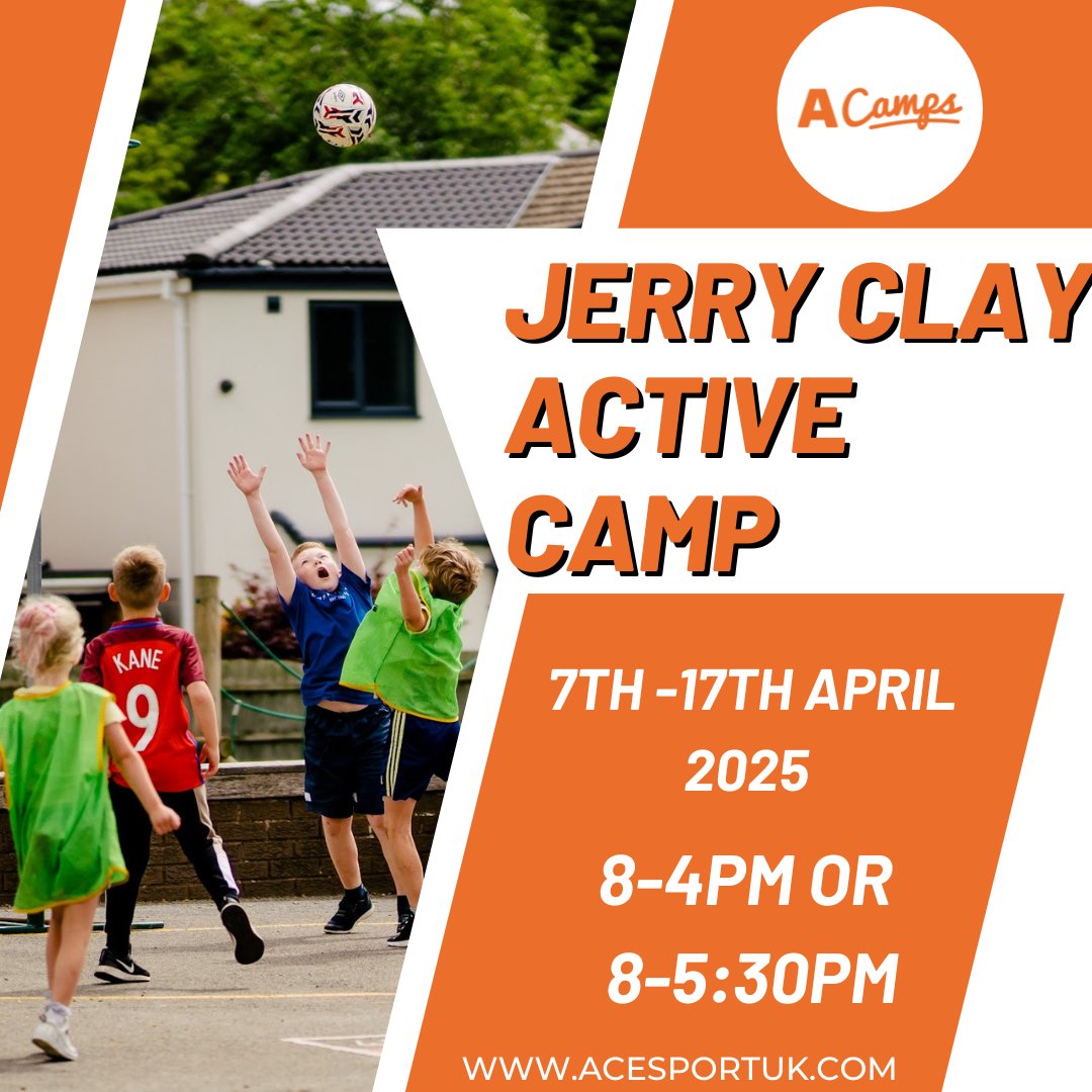 ACES Education (@acesport_uk) on Twitter photo 🐣🌟 Easter Holiday Camps! 🏉🎾
Join <a href="/ACamps_uk/">ACamps</a> for an action-packed Rugby Roadshow & Active Camp this Easter! 🏆🏃♂️
🔥 Don't miss out, book now! 👉 acesportuk.com/camp-registrat… 🐰🎉
<a href="/otleyrugbyclub/">@OtleyRugbyClub</a> <a href="/IlkleyRugby/">Ilkley RFC Official</a> <a href="/JCAWakefield/">Jerry Clay Academy</a> 🐣🌟 Easter Holiday Camps! 🏉🎾
Join <a href="/ACamps_uk/">ACamps</a> for an action-packed Rugby Roadshow & Active Camp this Easter! 🏆🏃♂️
🔥 Don't miss out, book now! 👉 acesportuk.com/camp-registrat… 🐰🎉
<a href="/otleyrugbyclub/">@OtleyRugbyClub</a> <a href="/IlkleyRugby/">Ilkley RFC Official</a> <a href="/JCAWakefield/">Jerry Clay Academy</a>