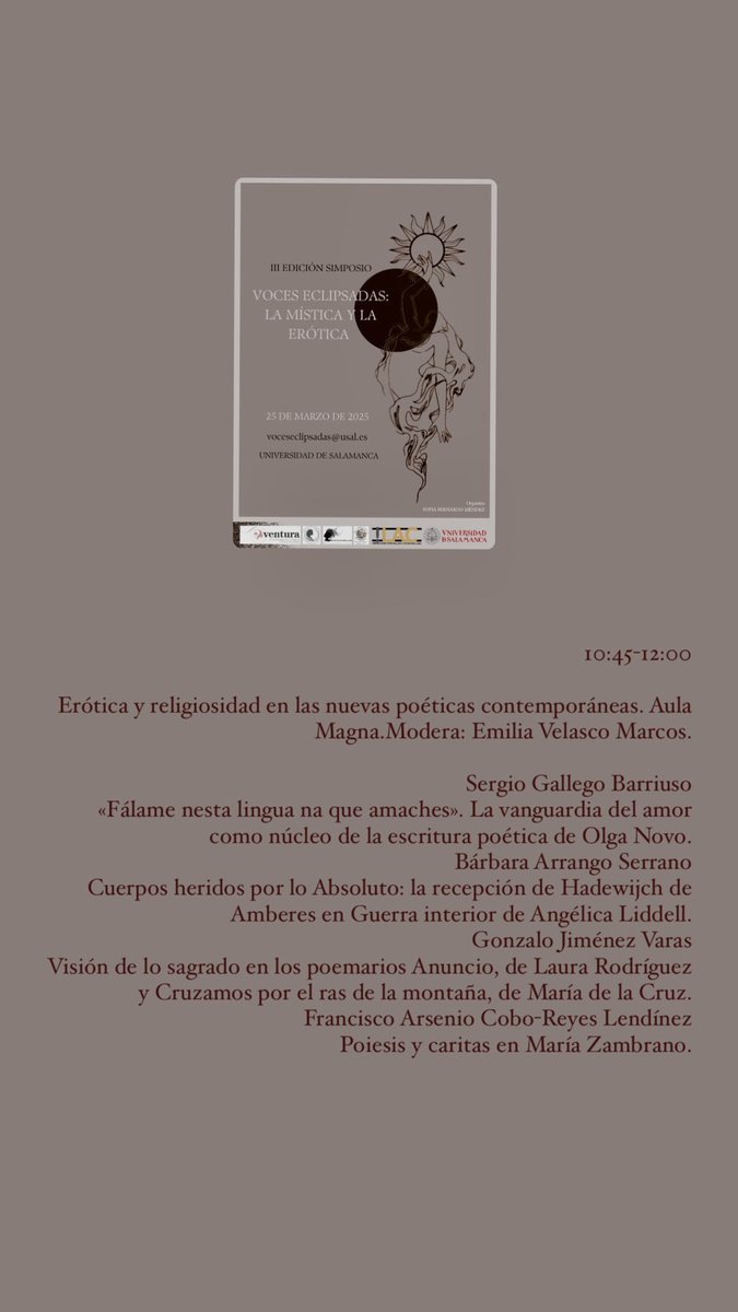 Voces Eclipsadas. tweet media