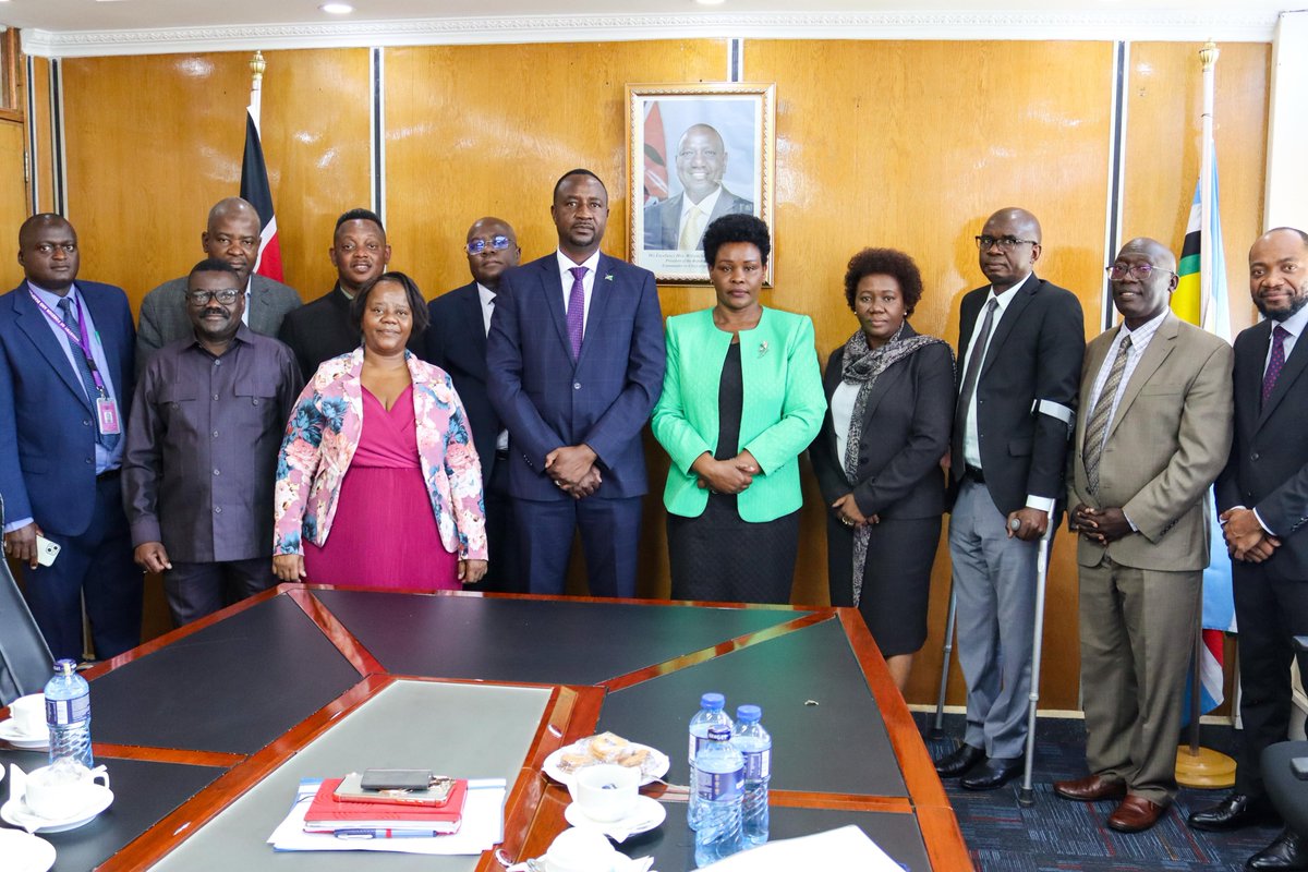 <a href="/ImmigrationDept/">Immigration Services | Kenya</a>, led by DG <a href="/EvelynCheluget/">Evelyn Cheluget, OGW, ndc(K)</a>, hosted a high-level delegation from Namibia for a benchmarking visit on customs procedures and dry port operations. The delegation, led by Mr. Jonas Sheelongo, includes officials from Namibia’s Ministry of Works &amp; Transport, Ministry