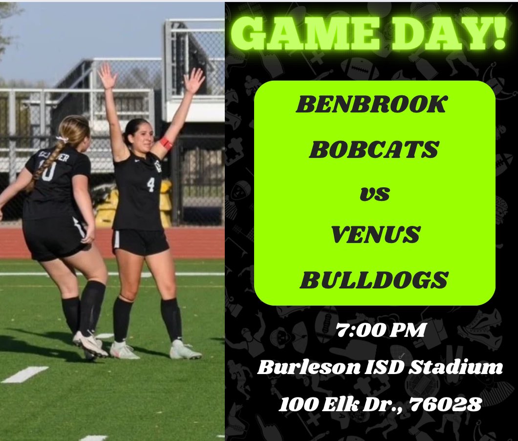 😴 Night night, Venus! Join us in wearing ALL BLACK as we put the Bulldogs to sleep!
Clear bag policy enforced.
Ticket link:

events.hometownticketing.com/boxoffice/burl…