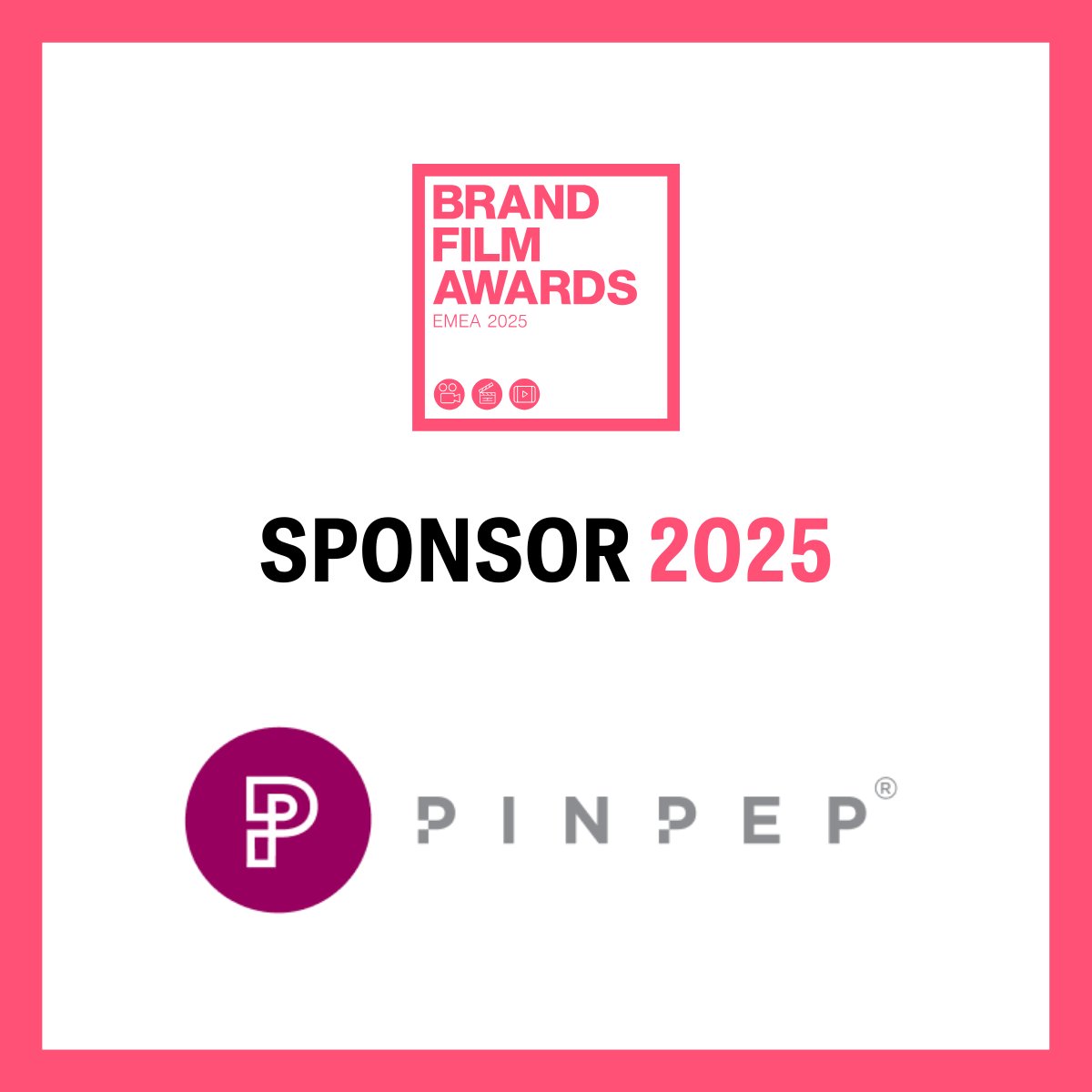 Thank you to PinPep who is our sponsor for the Brand Film Awards 2025.

<a href="/PinPep/">PinPep</a> is the UK’s leading PR photography and video agency, delivering high-impact imagery that drives media coverage.

Early bird deadline this Friday ⏰ Secure and save now!  bit.ly/4iBEjm7