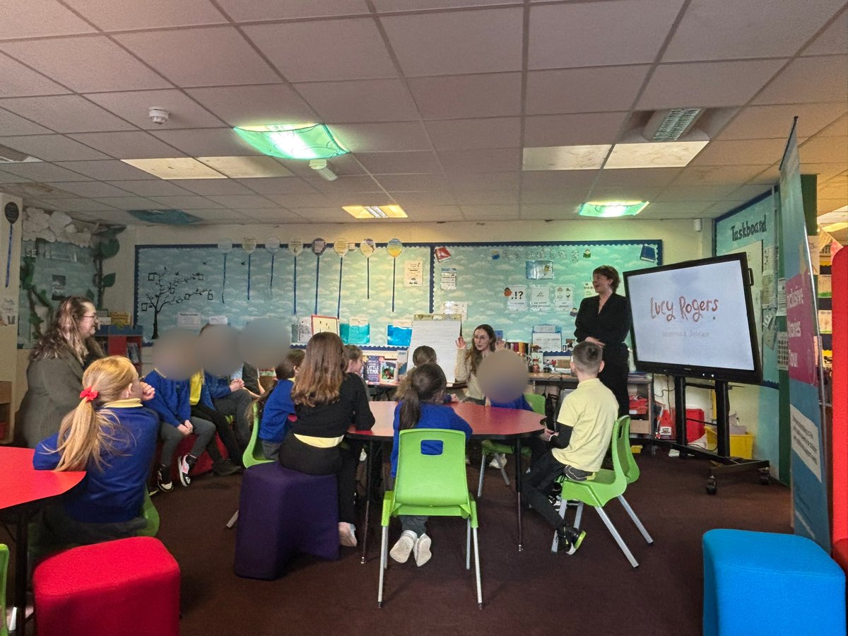 Lyndsay Harvey (@edlitofficer) on Twitter photo It was lovely to attend Illustrator Lucy Roger’s <a href="/scottishbktrust/">Scottish Book Trust</a> Inclusive Tour sessions last week📖First up was <a href="/HarestanesPS/">Harestanes Primary</a> 📚P3 enjoyed listening to Lucy’s experiences at school, listening to one of the books she illustrated, learning some BSL &having a go at drawing Pop! 🐶 It was lovely to attend Illustrator Lucy Roger’s <a href="/scottishbktrust/">Scottish Book Trust</a> Inclusive Tour sessions last week📖First up was <a href="/HarestanesPS/">Harestanes Primary</a> 📚P3 enjoyed listening to Lucy’s experiences at school, listening to one of the books she illustrated, learning some BSL &having a go at drawing Pop! 🐶