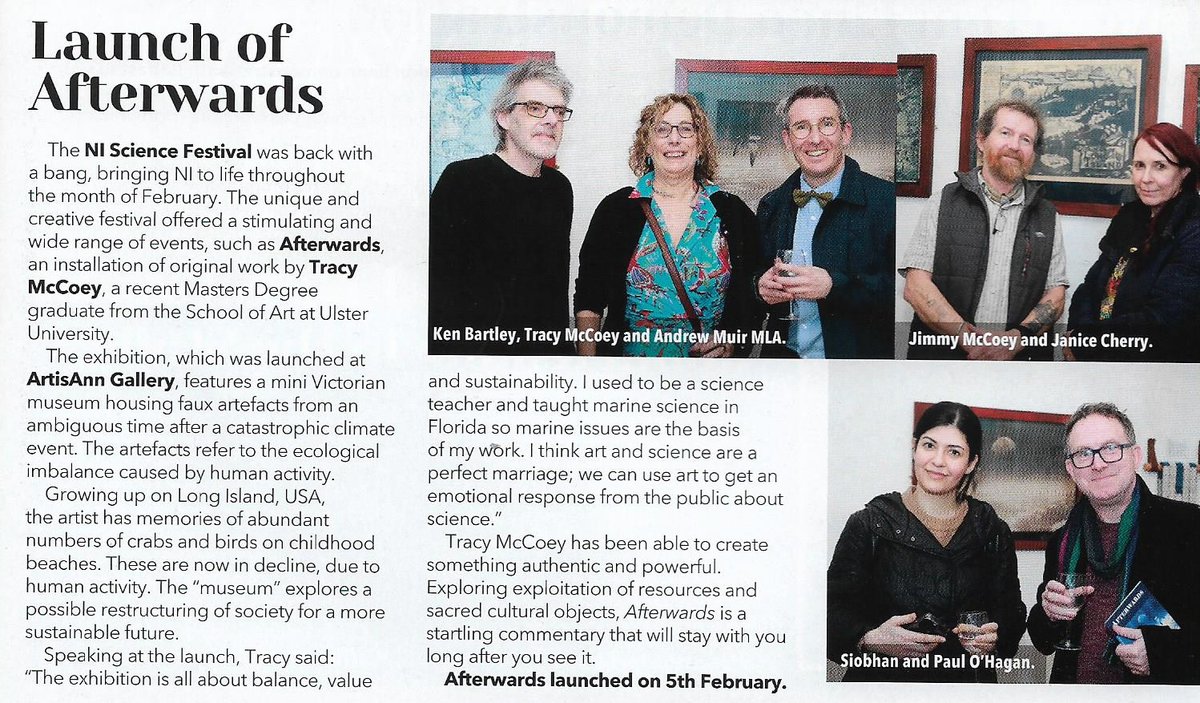 ArtisAnn (@artisannbelfast) on Twitter photo Thanks to <a href="/ulstertatlermag/">Ulster Tatler</a> for highlighting Tracy McCoey’s show at ArtisAnn Gallery for <a href="/niscifest/">NI Science Festival</a>
ArtisAnn Gallery, 70 Bloomfield Avenue, Belfast, BT5 5AE
Wed – Sat: 11am to 5.30pm
artisann.org
#art #belfast #ireland #fineart #painting #artgallery #gallery Thanks to <a href="/ulstertatlermag/">Ulster Tatler</a> for highlighting Tracy McCoey’s show at ArtisAnn Gallery for <a href="/niscifest/">NI Science Festival</a>
ArtisAnn Gallery, 70 Bloomfield Avenue, Belfast, BT5 5AE
Wed – Sat: 11am to 5.30pm
artisann.org
#art #belfast #ireland #fineart #painting #artgallery #gallery