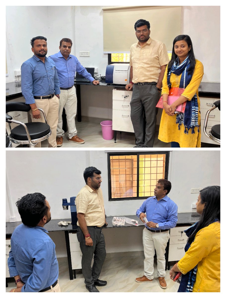 akybio's tweet photo. Dr. Kuldeep Tripathi, Senior Scientist, @INbpgr & Ms. Rinky Resma Panada #PhD_student #PGR visited the modern #research #labs at @ICARDA #FLRP #Amlaha #India. We had a productive and insightful discussion on ongoing research & field trials on #Lentil, #Grasspea, #Faba_bean. https://t.co/BHIbgHqoPR